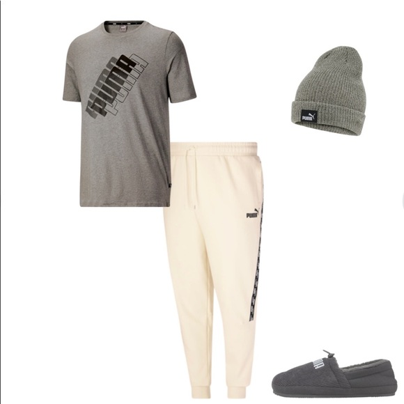 PUMA Woven Label Marled Beanie - Picture 3 of 5